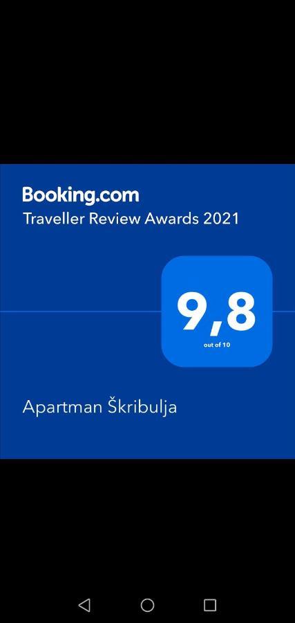 Apartman Skribulja Zupanja Eksteriør billede